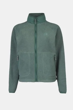 Sale Ayacucho Fleece Texel Sherpa Jacket W Sage Leaf