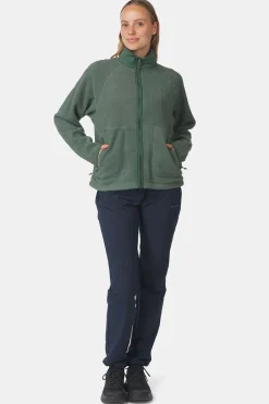 Sale Ayacucho Fleece Texel Sherpa Jacket W Sage Leaf