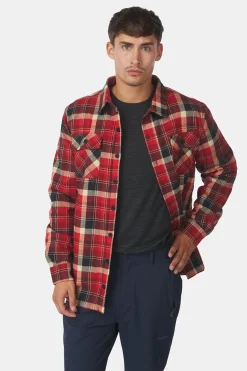 Best Ayacucho Hemd Flannel Padded Fired Brick Check