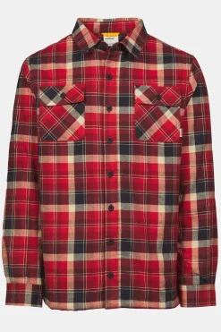 Best Ayacucho Hemd Flannel Padded Fired Brick Check