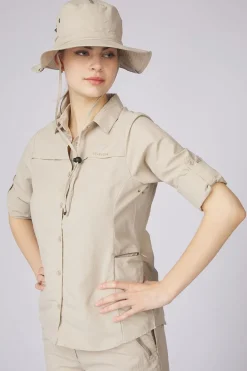 Best Ayacucho Hemd Jungle Travel Ls W Beige