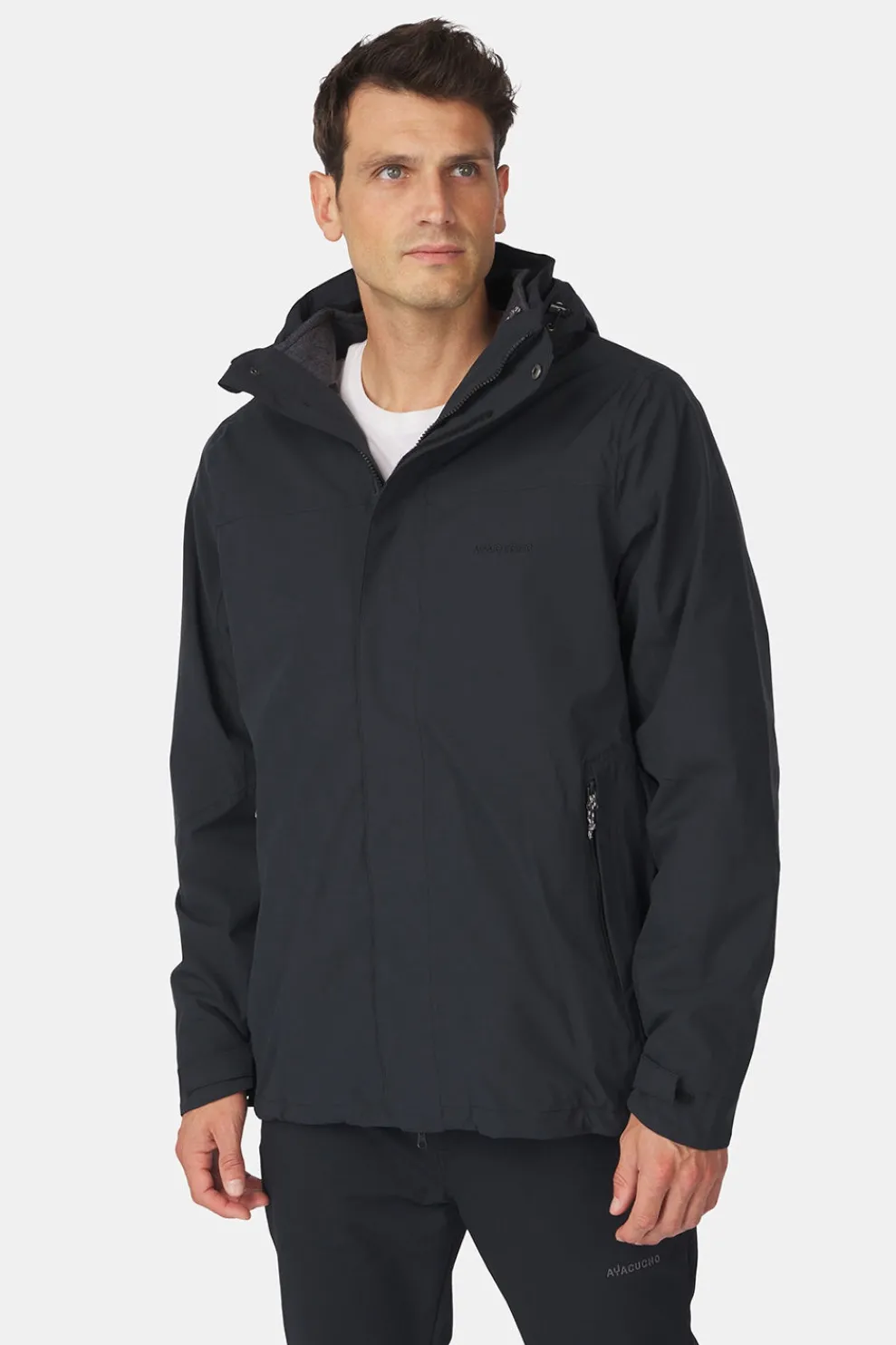 Clearance Ayacucho 3-In-1 Jas Adventure Jacket M Black/Black Melange