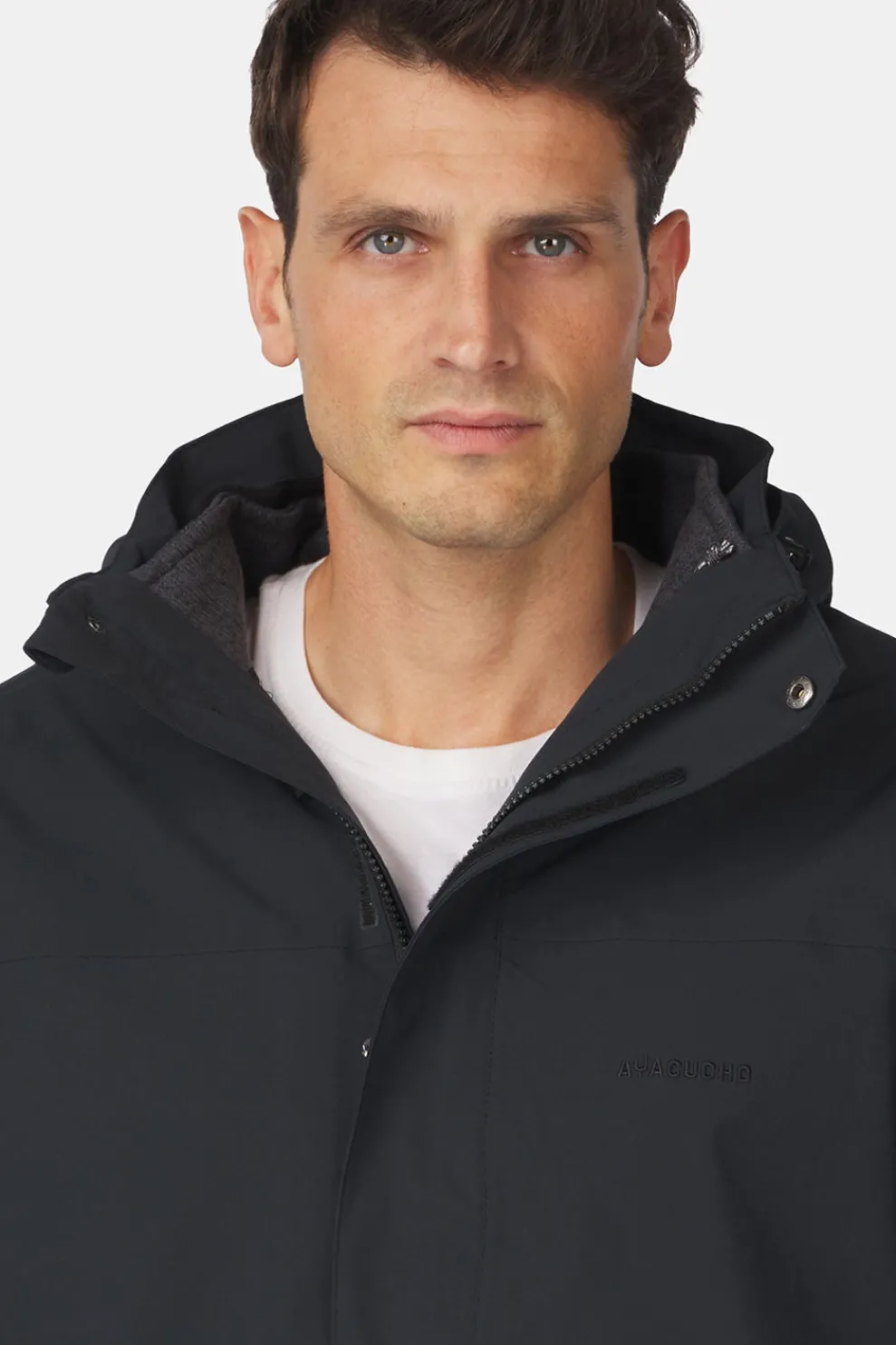 Clearance Ayacucho 3-In-1 Jas Adventure Jacket M Black/Black Melange