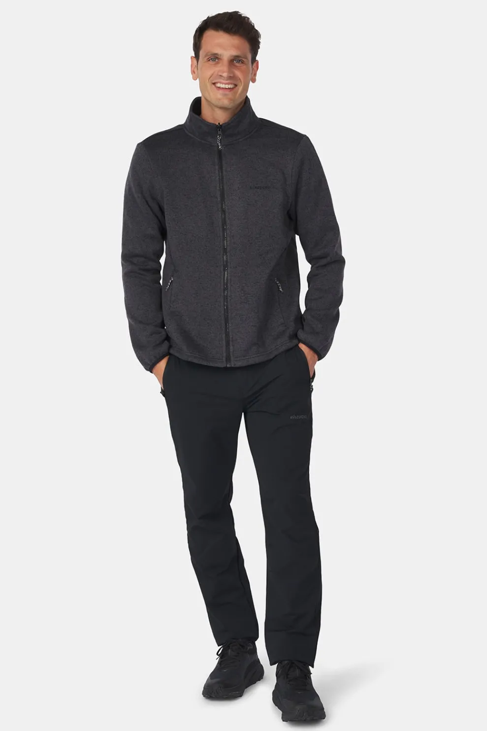 Clearance Ayacucho 3-In-1 Jas Adventure Jacket M Black/Black Melange