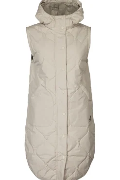 Jas Quilted Vest Long W-Ayacucho Hot