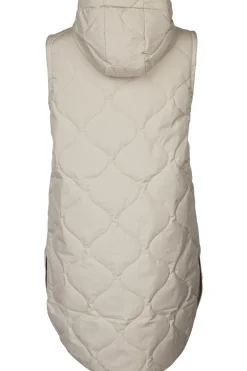 Jas Quilted Vest Long W-Ayacucho Hot