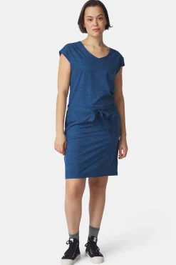 Hot Ayacucho Jurk City Travel W Moonlit Ocean Print