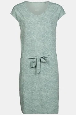 Discount Ayacucho Jurk City Travel W Iceberg Green Print