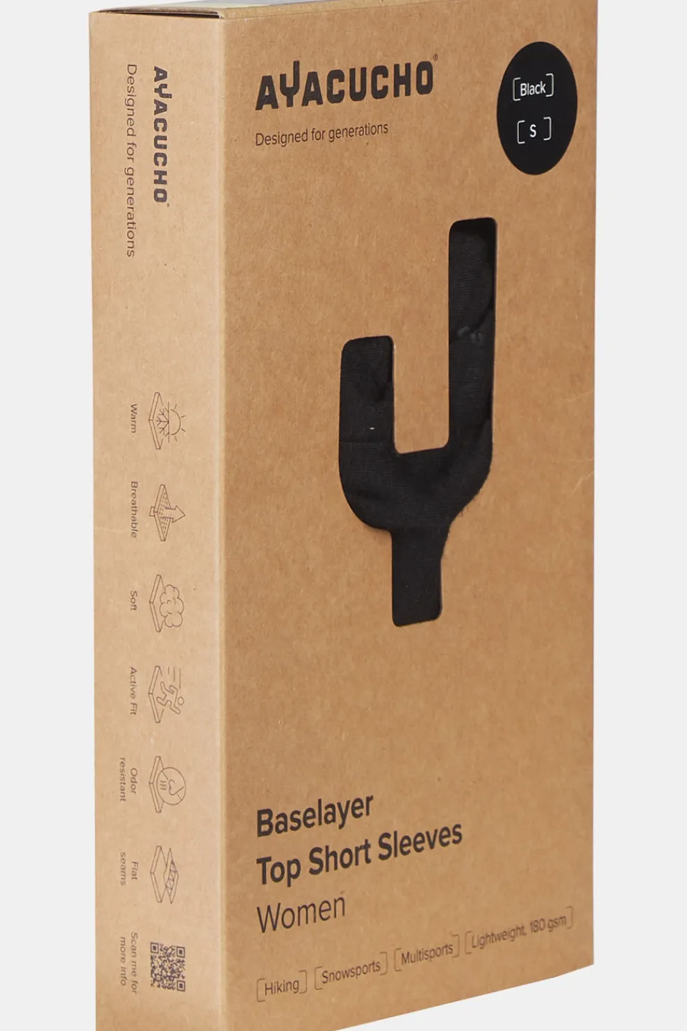 Ondergoed Baselayer Top Ss W-Ayacucho Best