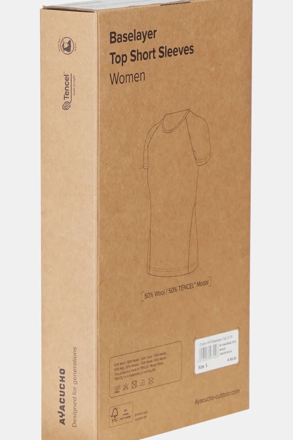 Ondergoed Baselayer Top Ss W-Ayacucho Best