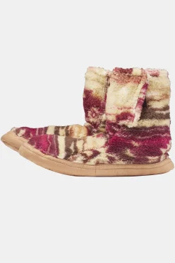 New Ayacucho Pantoffel Printed High Loft Tawny Port Print