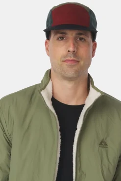 Sale Ayacucho Pet Fleece 5 Panel Cap Fired Brick Combo