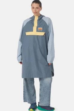 Fashion Ayacucho Poncho Festival Poncho Blue Mirage/Soft Chambray