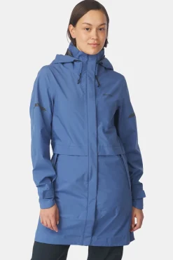 Hot Ayacucho Regenjas Canopy 3 Layer Coat W Atlantic Blue