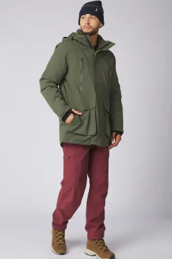Outlet Ayacucho Regenjas Highland III Winter Parka M Moss