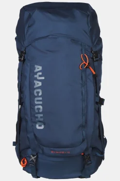 Sale Ayacucho Rugzak Ben Nevis 65+10 Blue Orange