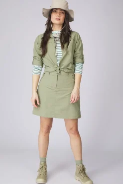 Fashion Ayacucho Skort Jungle Travel W Moss