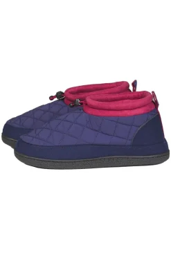 Clearance Ayacucho Slipper Quilted Home Shoe Crown Blue