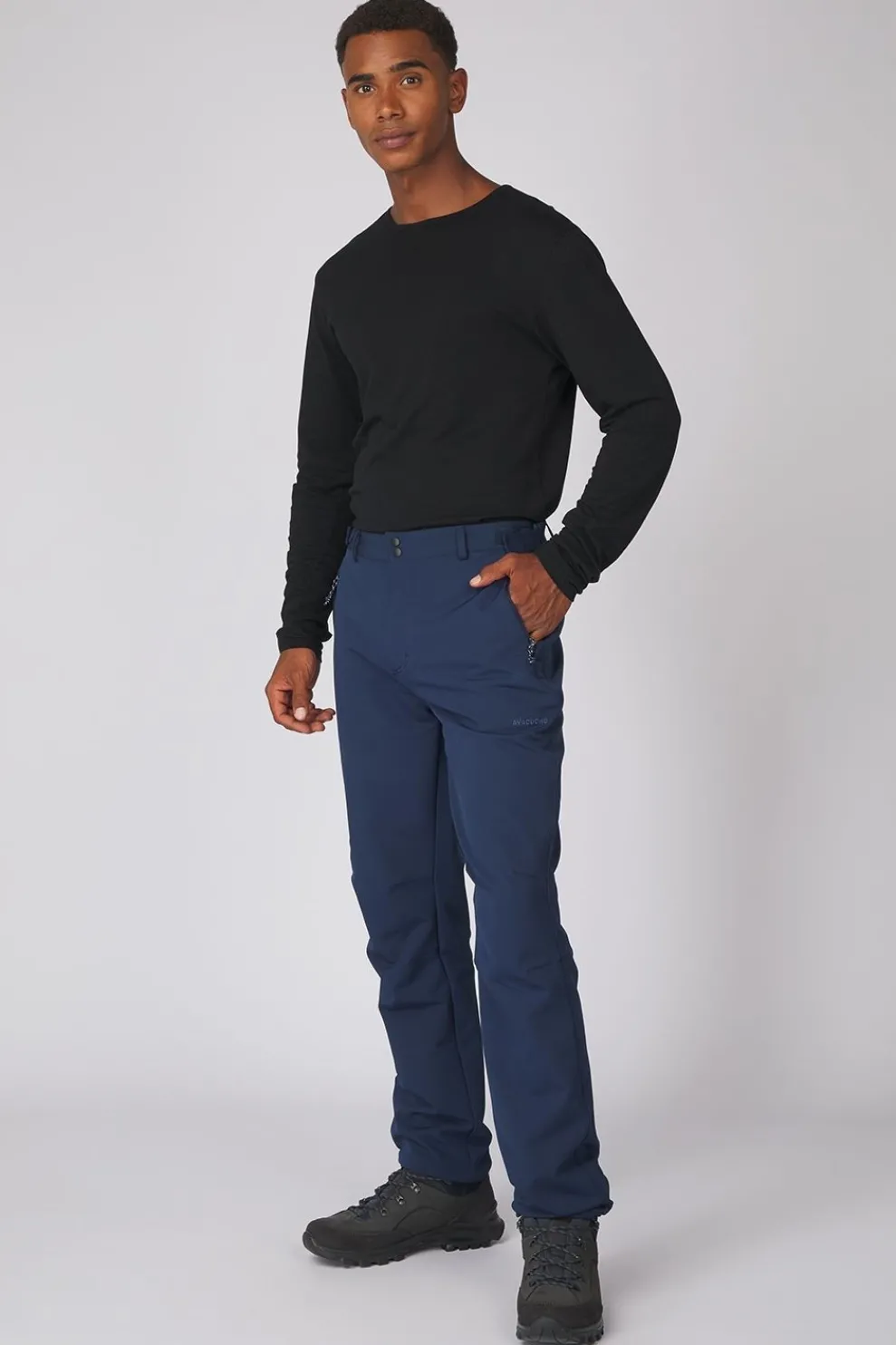 Clearance Ayacucho Softshell Broek Adventure M Navy