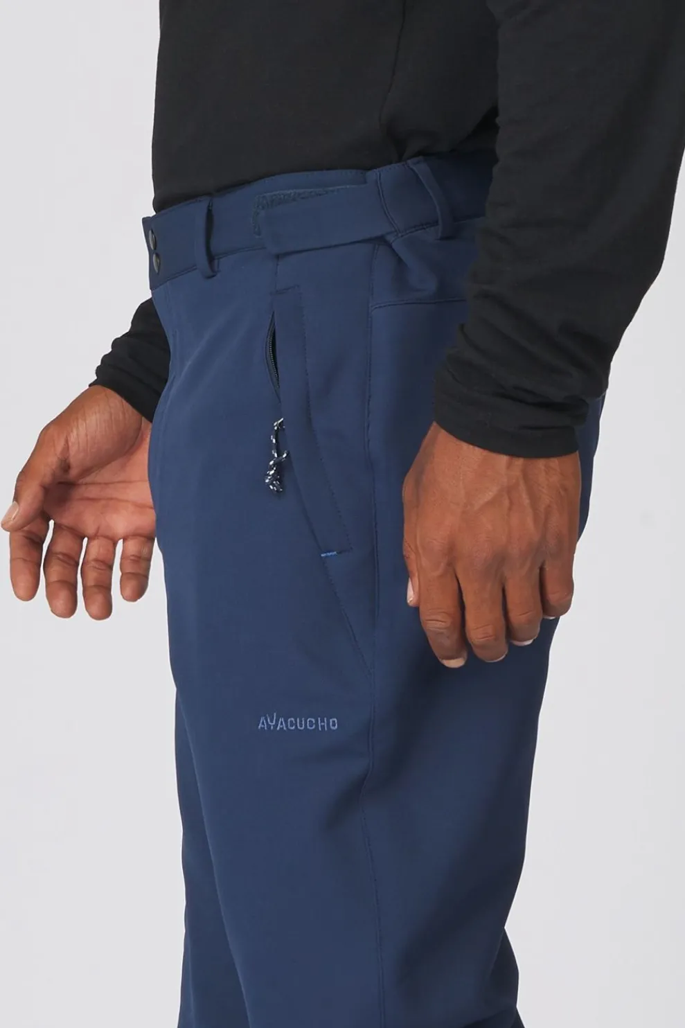 Clearance Ayacucho Softshell Broek Adventure M Navy
