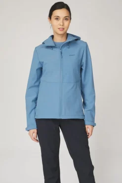 Hot Ayacucho Softshell Jas Annapurna Softshell Hoodie W Coronet Blue