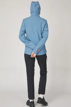 Hot Ayacucho Softshell Jas Annapurna Softshell Hoodie W Coronet Blue