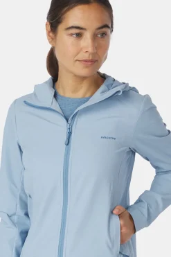 Fashion Ayacucho Softshell Jas Mountain Light Softshell Ii W Soft Chambray