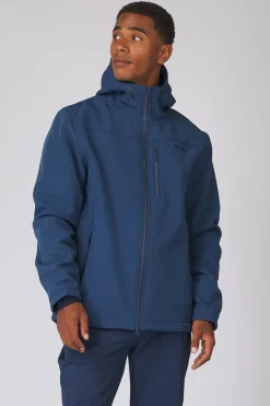 Clearance Ayacucho Softshell Jas Ridgeway Softshell Hoodie M Insignia Blue