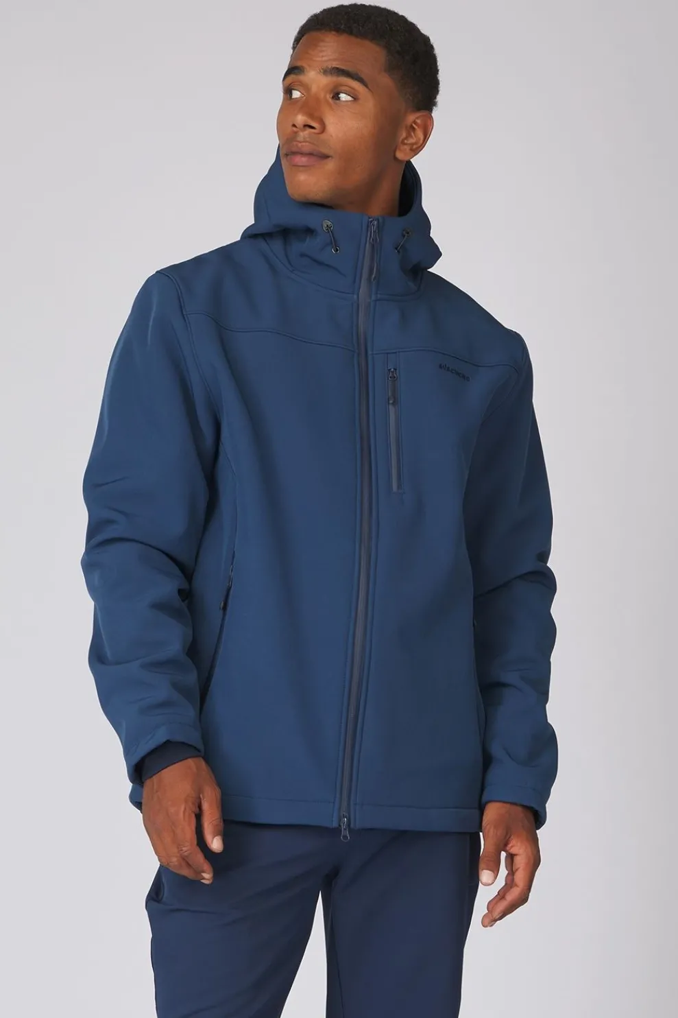 Clearance Ayacucho Softshell Jas Ridgeway Softshell Hoodie M Insignia Blue