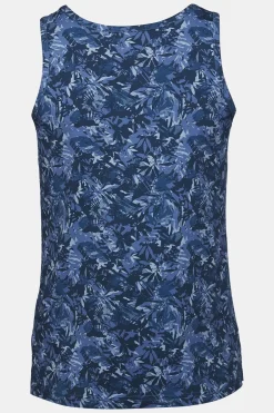 Fashion Ayacucho Top Greenwood Tank Top W Blue Wing Teal Print