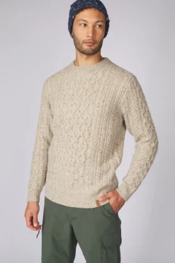 Fashion Ayacucho Trui Faeroer Cable Natural Melange