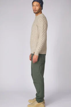 Fashion Ayacucho Trui Faeroer Cable Natural Melange