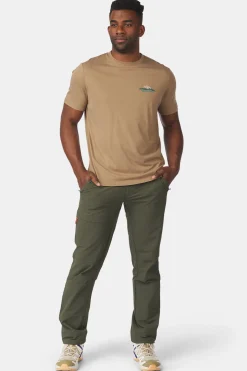 Clearance Ayacucho T-Shirt Bighorn Graphic Tee Ss M Kelp