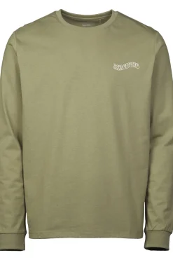 Clearance Ayacucho T-Shirt Hillside Organic Ls M Moss