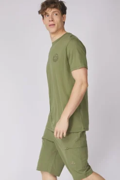 New Ayacucho T-Shirt Lake Side Tee Moss