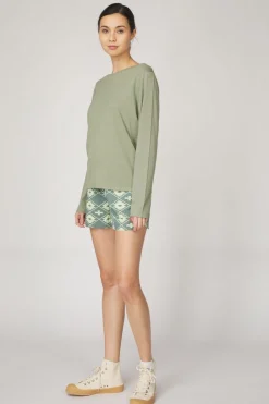 New Ayacucho T-Shirt Leila Ls W Moss