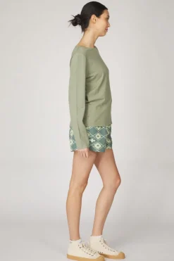 New Ayacucho T-Shirt Leila Ls W Moss