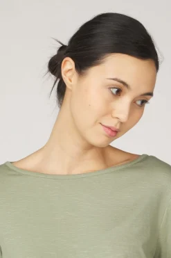 New Ayacucho T-Shirt Leila Ls W Moss