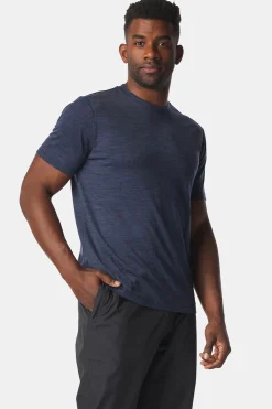 Online Ayacucho T-Shirt Red Rock Merino T-Shirt Ss M Navy