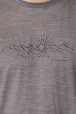 T-Shirt Red Rock Merino T-Shirt Ss M-Ayacucho New