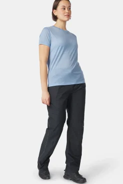 Outlet Ayacucho T-Shirt Ridge Trail Merino Print Ss W Soft Chambray