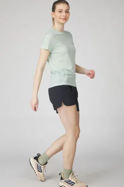 Fashion Ayacucho T-Shirt Ridge Trail Merino Print Ss W Surf Spray