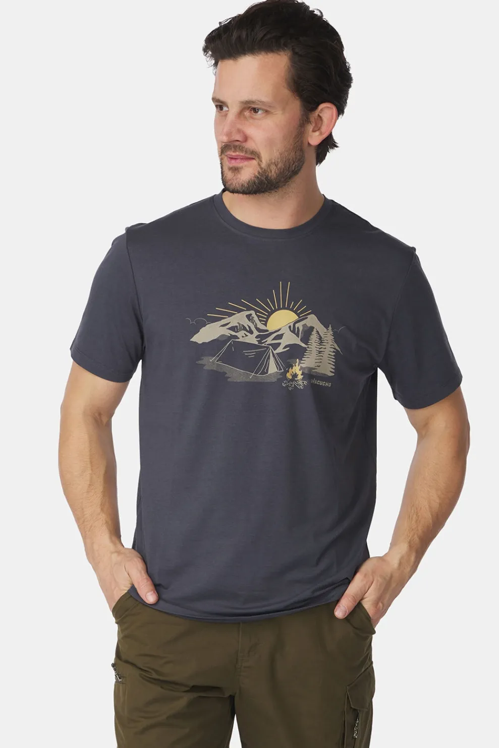 T-Shirt Sunset Camp Ss M-Ayacucho Outlet