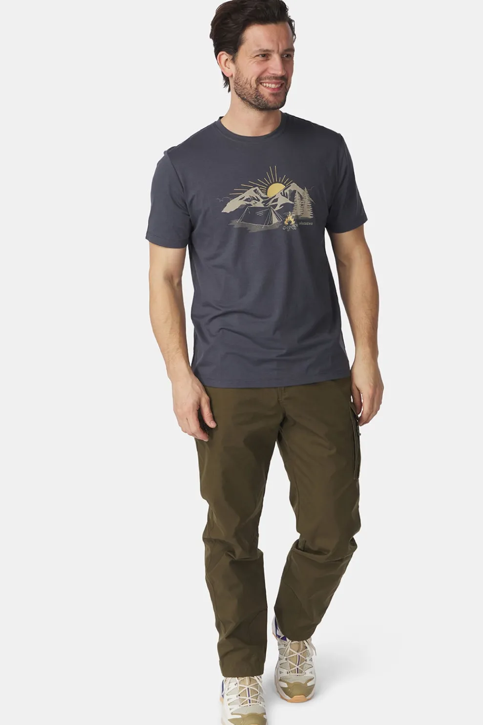 T-Shirt Sunset Camp Ss M-Ayacucho Outlet