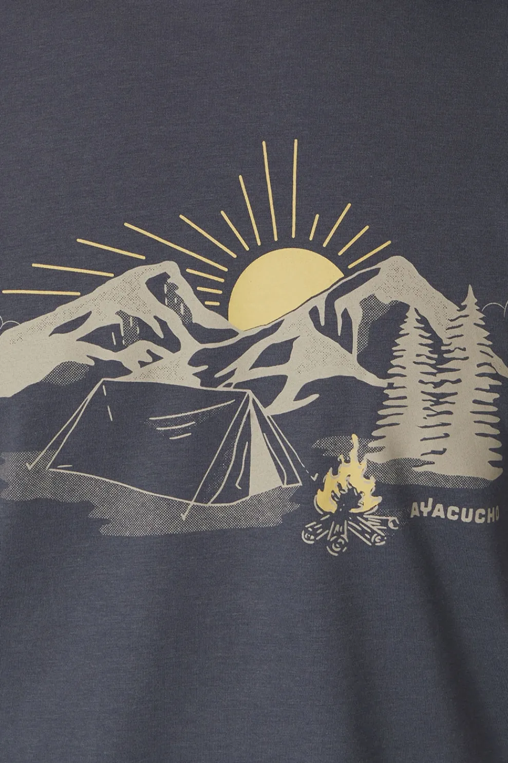 T-Shirt Sunset Camp Ss M-Ayacucho Outlet