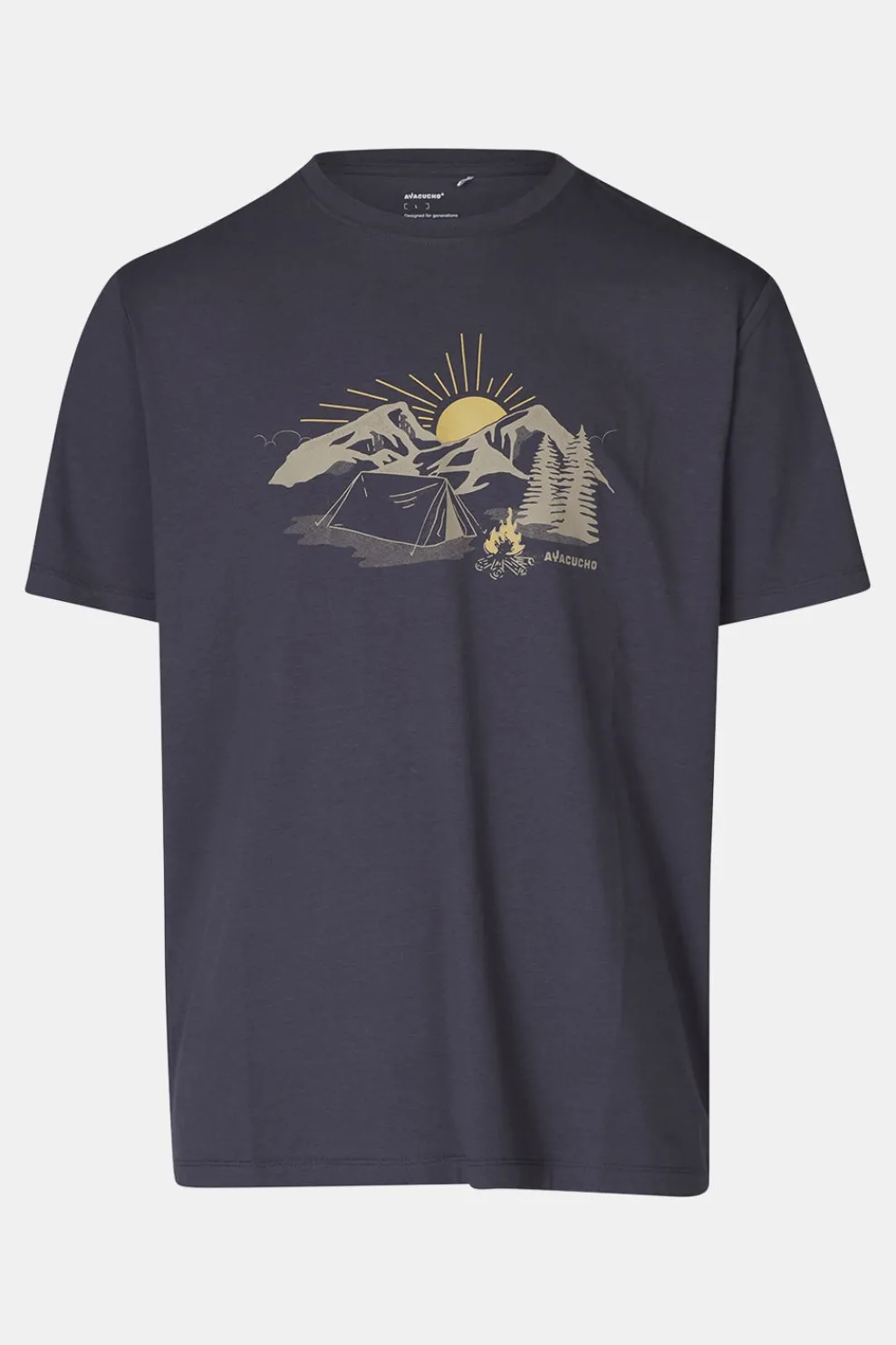 T-Shirt Sunset Camp Ss M-Ayacucho Outlet