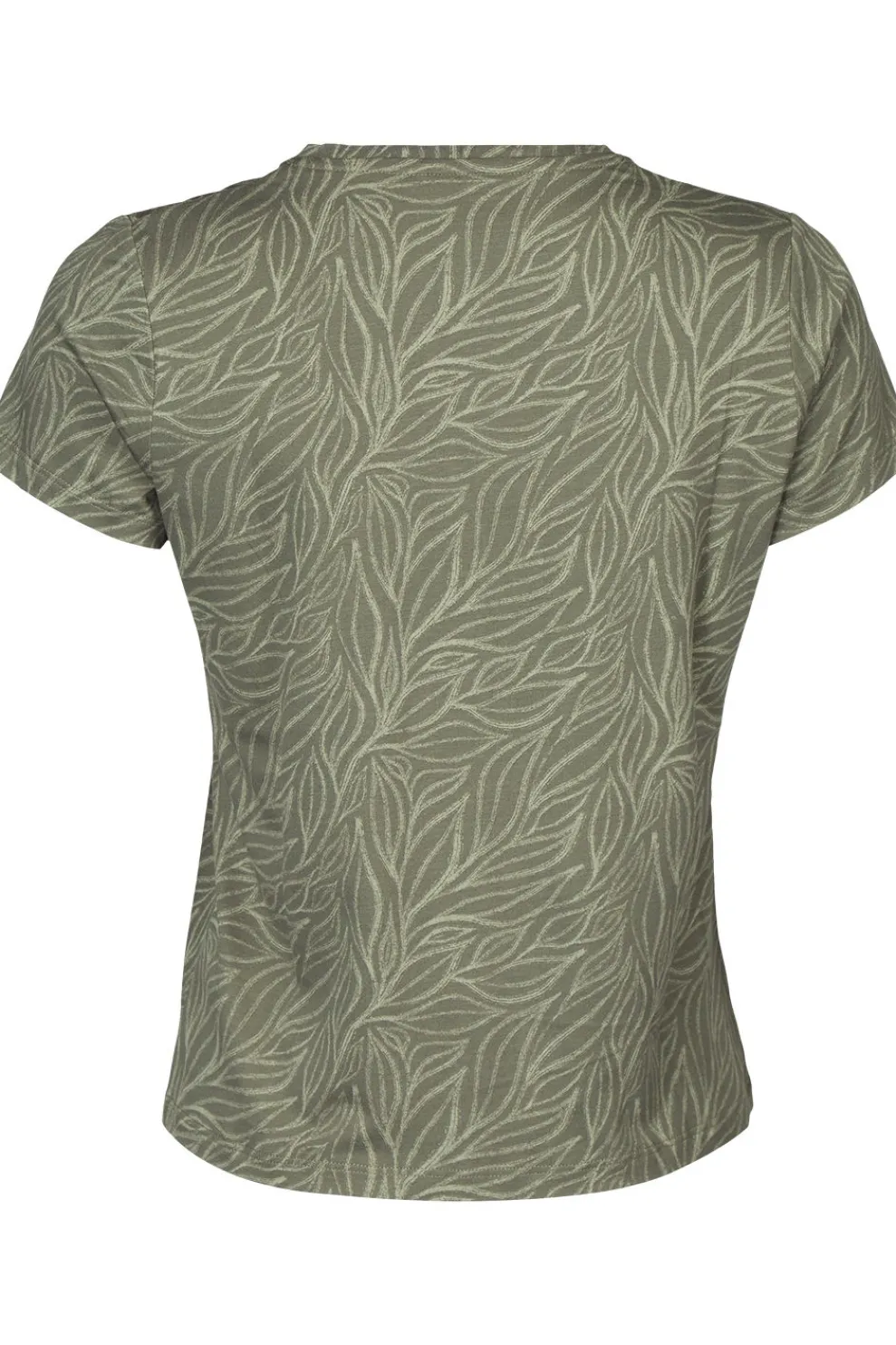 Online Ayacucho T-Shirt Vicki Tee Ss W Moss Leaf Doodles