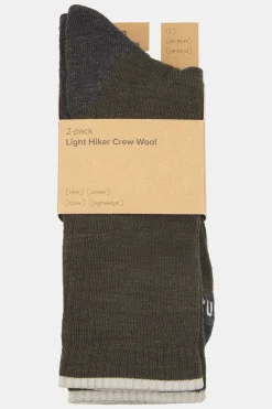 Wandelsokken Light Hiker Crew Wool 2-Pack-Ayacucho Hot