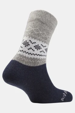 Wandelsokken Light Block Patterned Crew Wool-Ayacucho Clearance