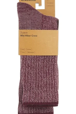 Wandelsokken Mid Hiker Crew 2-Pack-Ayacucho Outlet